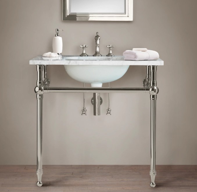 Gramercy Single Metal Washstand