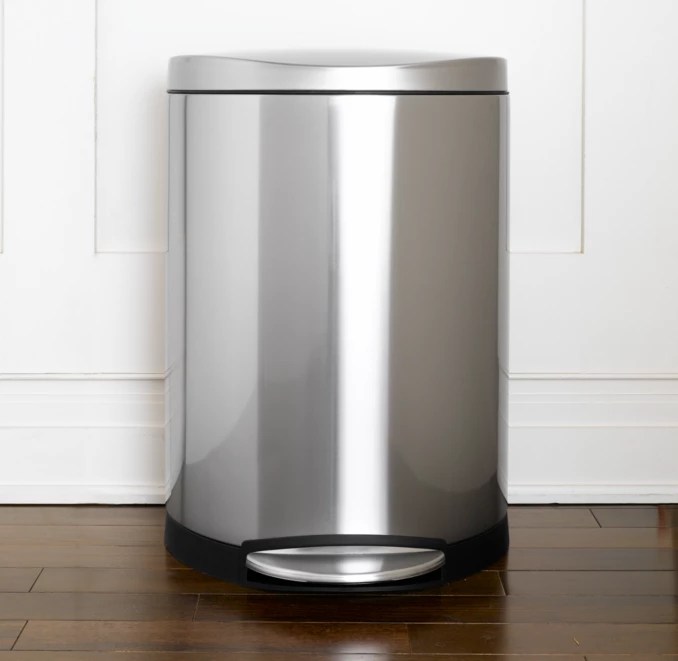simplehuman® Deluxe Semicircular Garbage Can