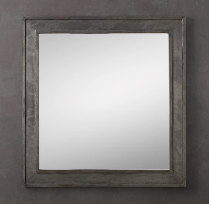 Banded Zinc Mirror