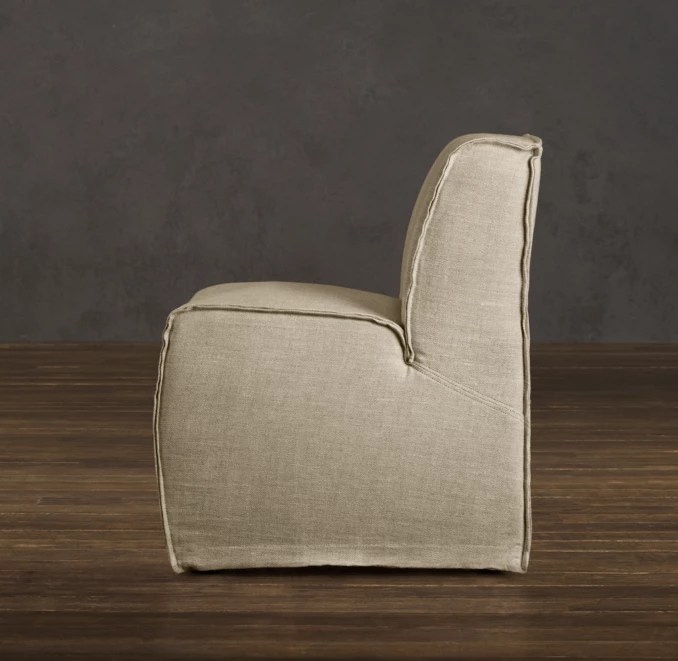 Bruno Upholstered Narrow Side Chair