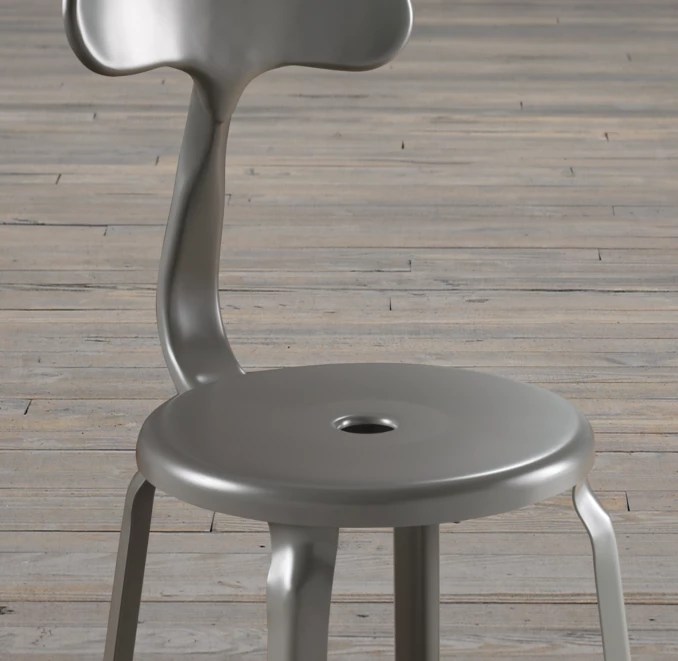 French TBack Stool