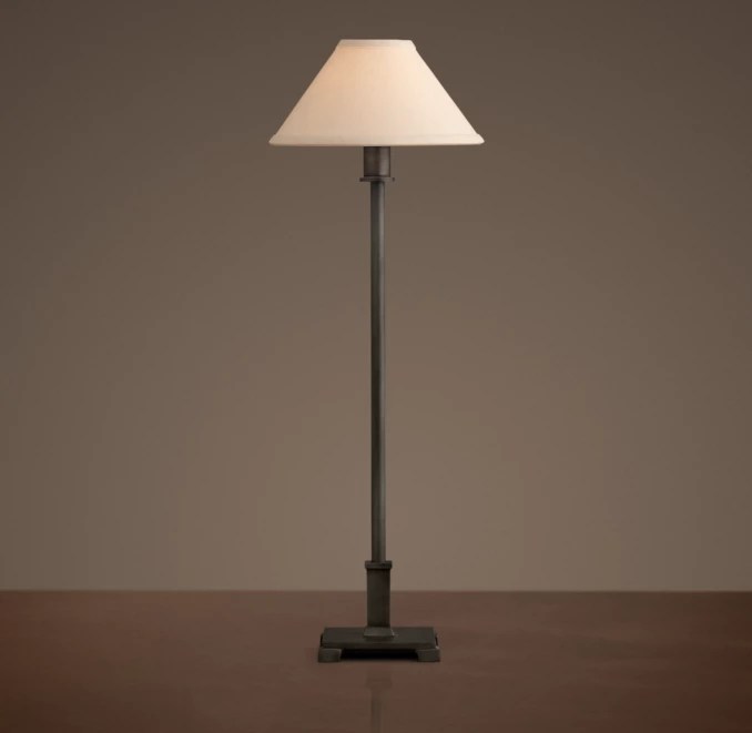 Tall Skinny Black Table Lamp / Besides providing the desired amount of mood lighting in your