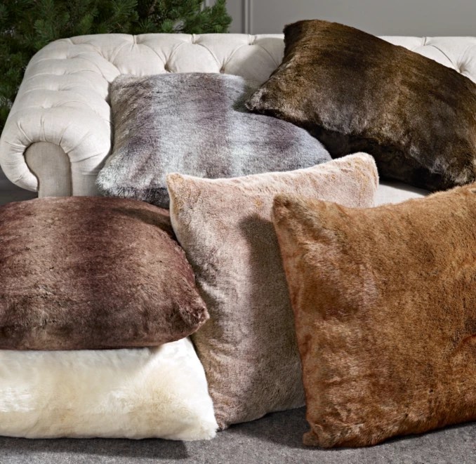 Luxe Faux Fur Floor Cushion