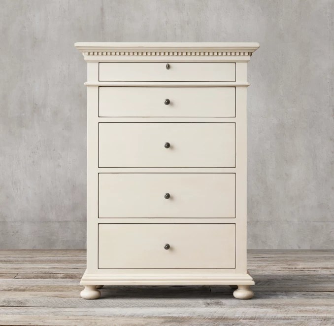 St. James 5Drawer Narrow Dresser