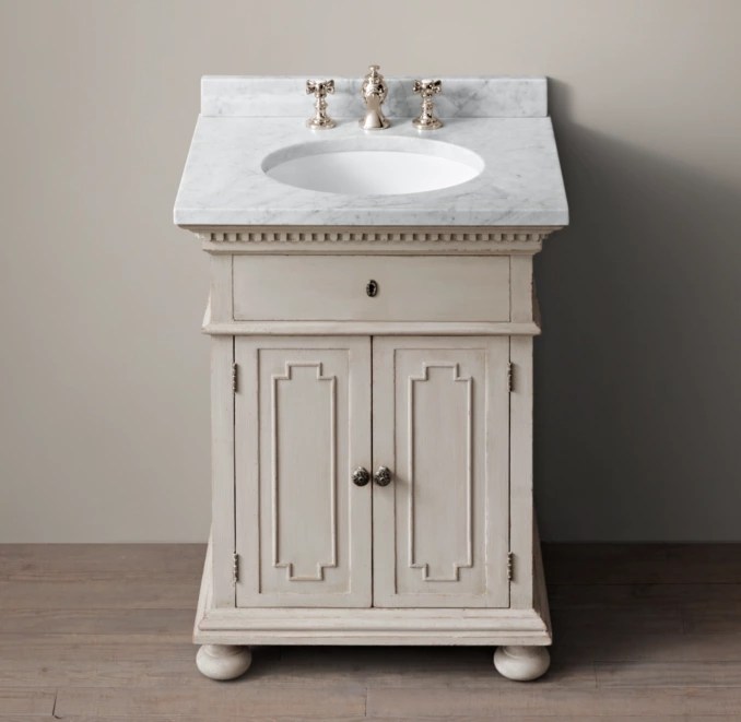 St. James Powder Room Vanity