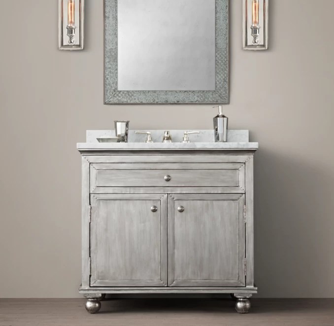 Annecy MetalWrapped Single Vanity