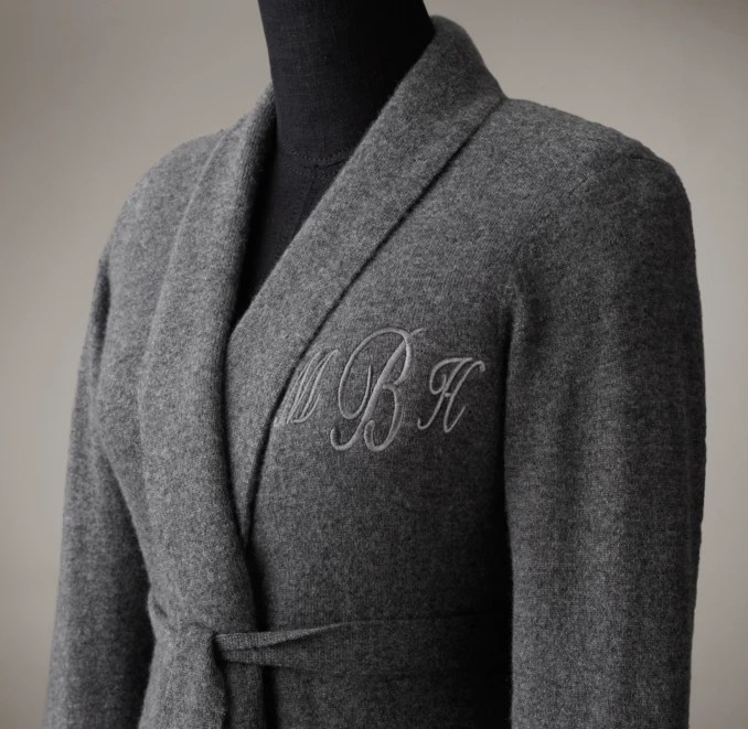 Cashmere Spa Robe Short