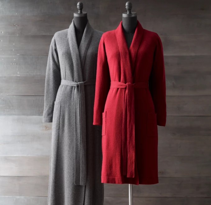 Cashmere Spa Robe Short