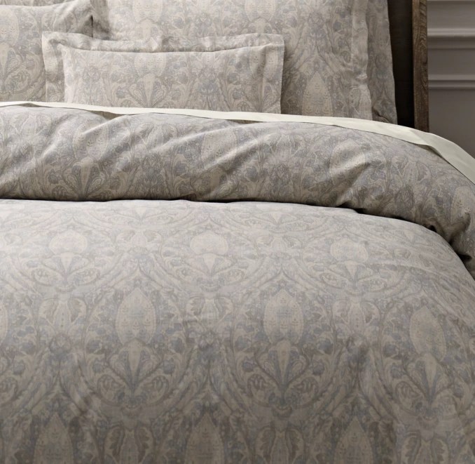 Italian 19th C. Medallion Duvet Cover