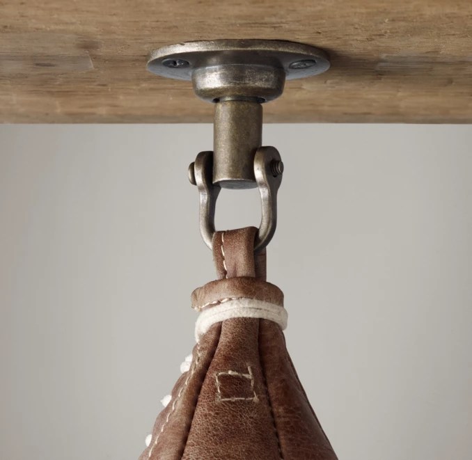 Vintage Leather Speed Bag