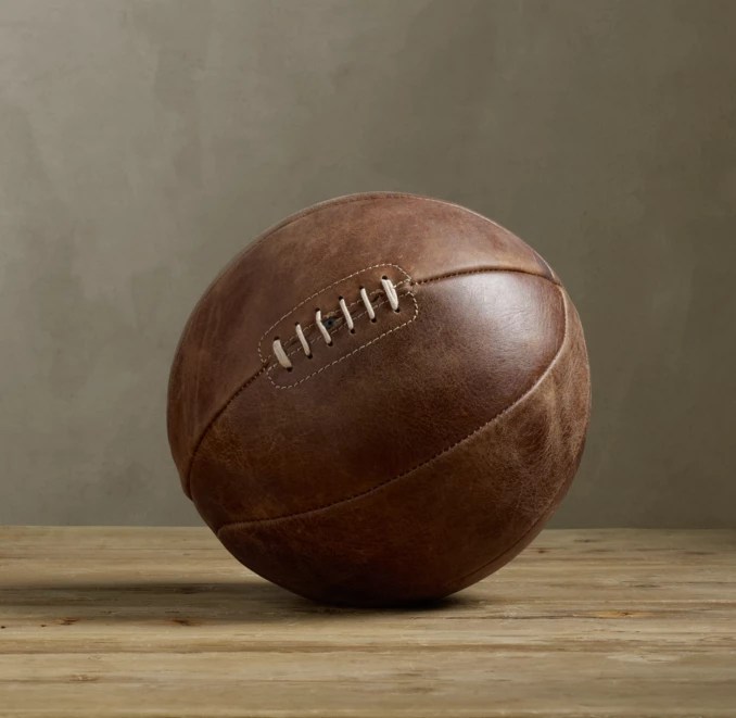 Vintage Leather Basketball