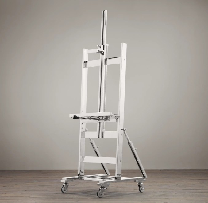 TV Easel PolishedNickel