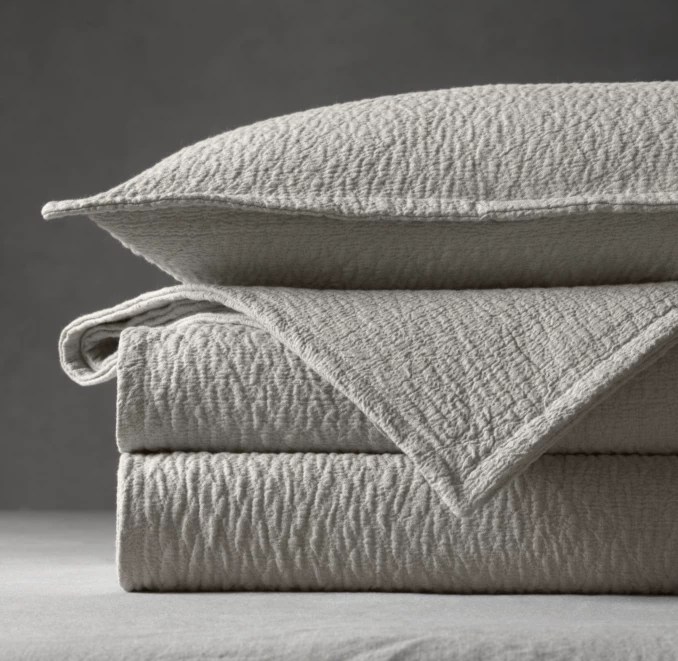 Italian Linen & Cotton Coverlet