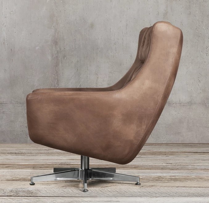 Motorcity Leather Swivel Chair