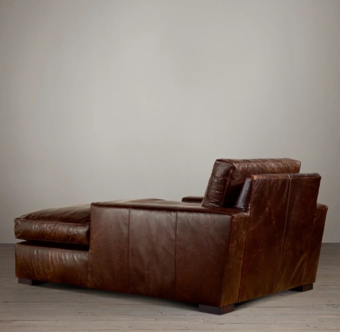 Maxwell Leather Chaise