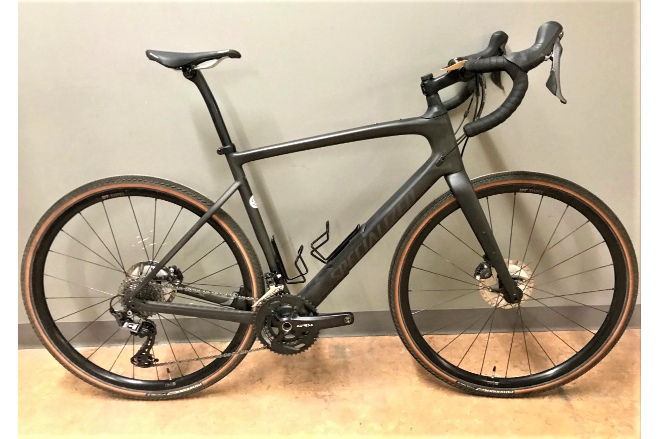 USED Specialized 2021 Diverge Comp Carbon Carbon/Smoke/Chrome 58cm