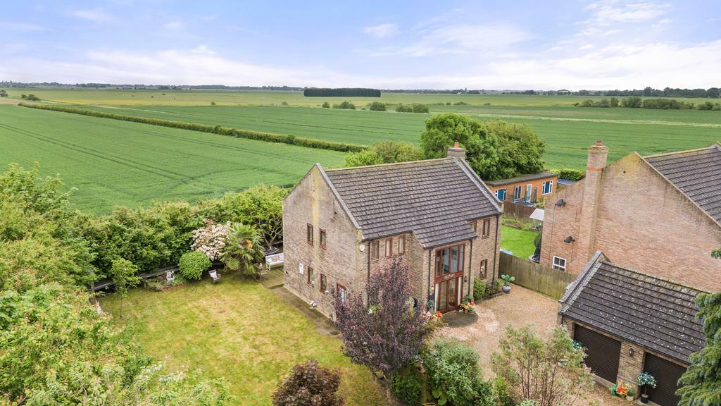 5 bedroom detached house for sale in Front Road, Murrow, Wisbech, Cambs