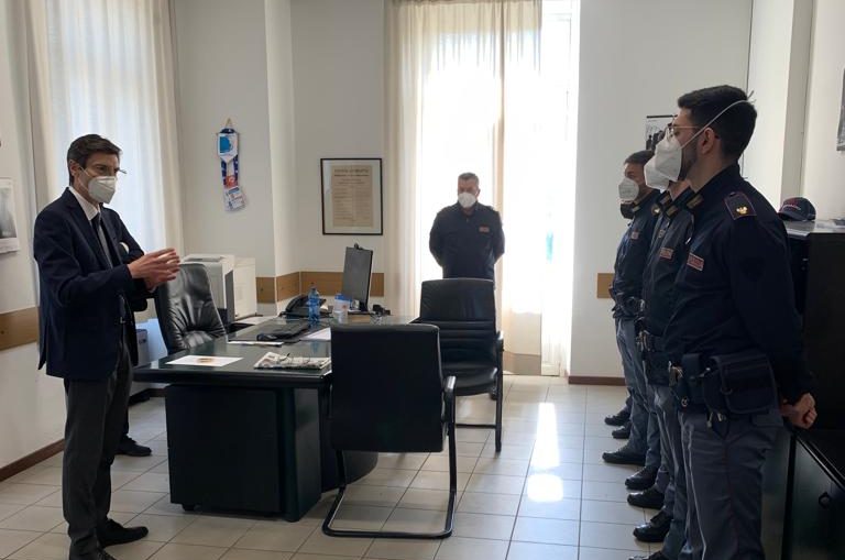 Visita Del Questore Di Imperia Al Commissariato Di Sanremo: Incontro Con I Cinque Nuovi Agenti Assegnati 509_x_768_jpg