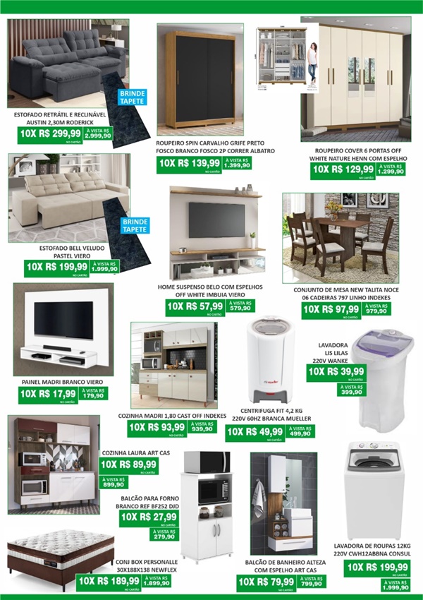 Confira as ofertas para este mês na Império dos Móveis