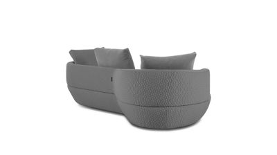 DIGITAL large rounded 3seat sofa Roche Bobois