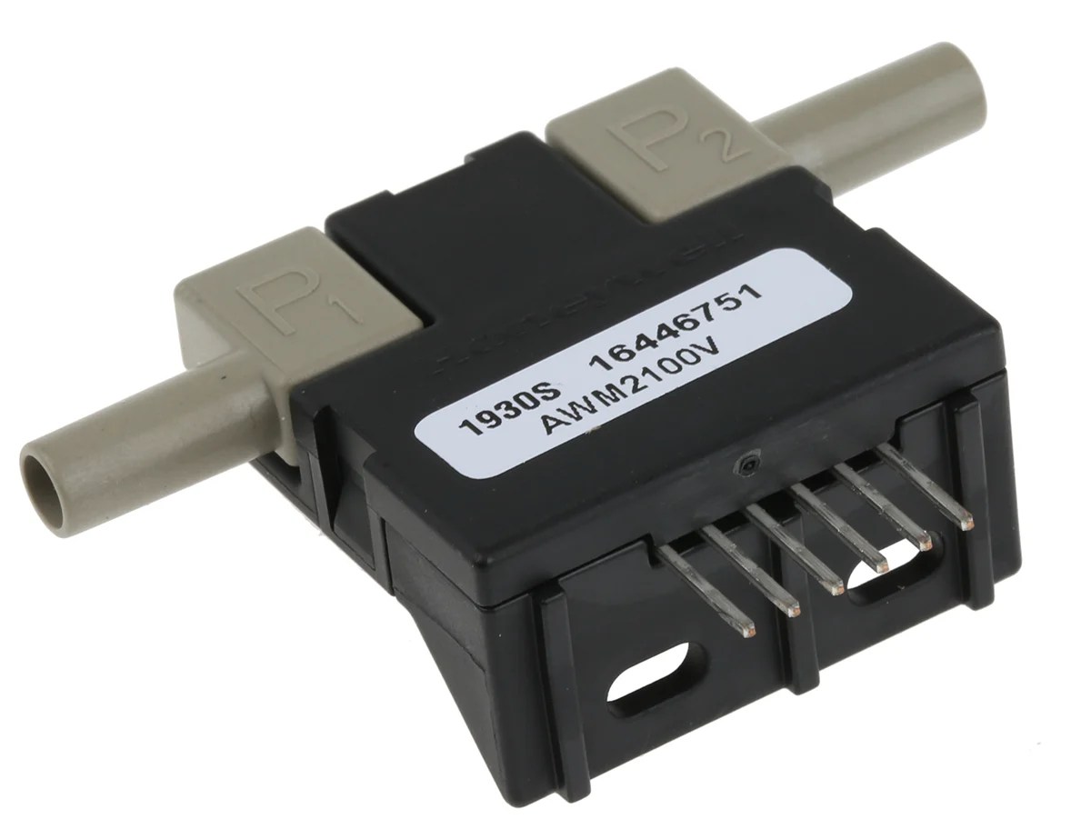 AWM2100V Capteur de débit d'air Honeywell pour Gaz sec, 200 sccm à 200 cm³/min RS