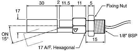 SSF213T050 | Sensata / Cynergy3 SSF213 Series Horizontal Float Switch