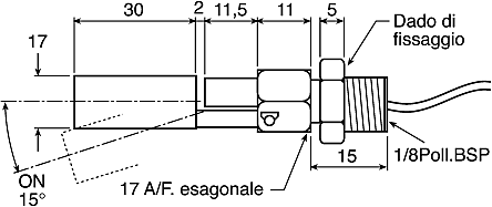 SSF213T050 | Sensata / Cynergy3 SSF213 Series Horizontal Float Switch