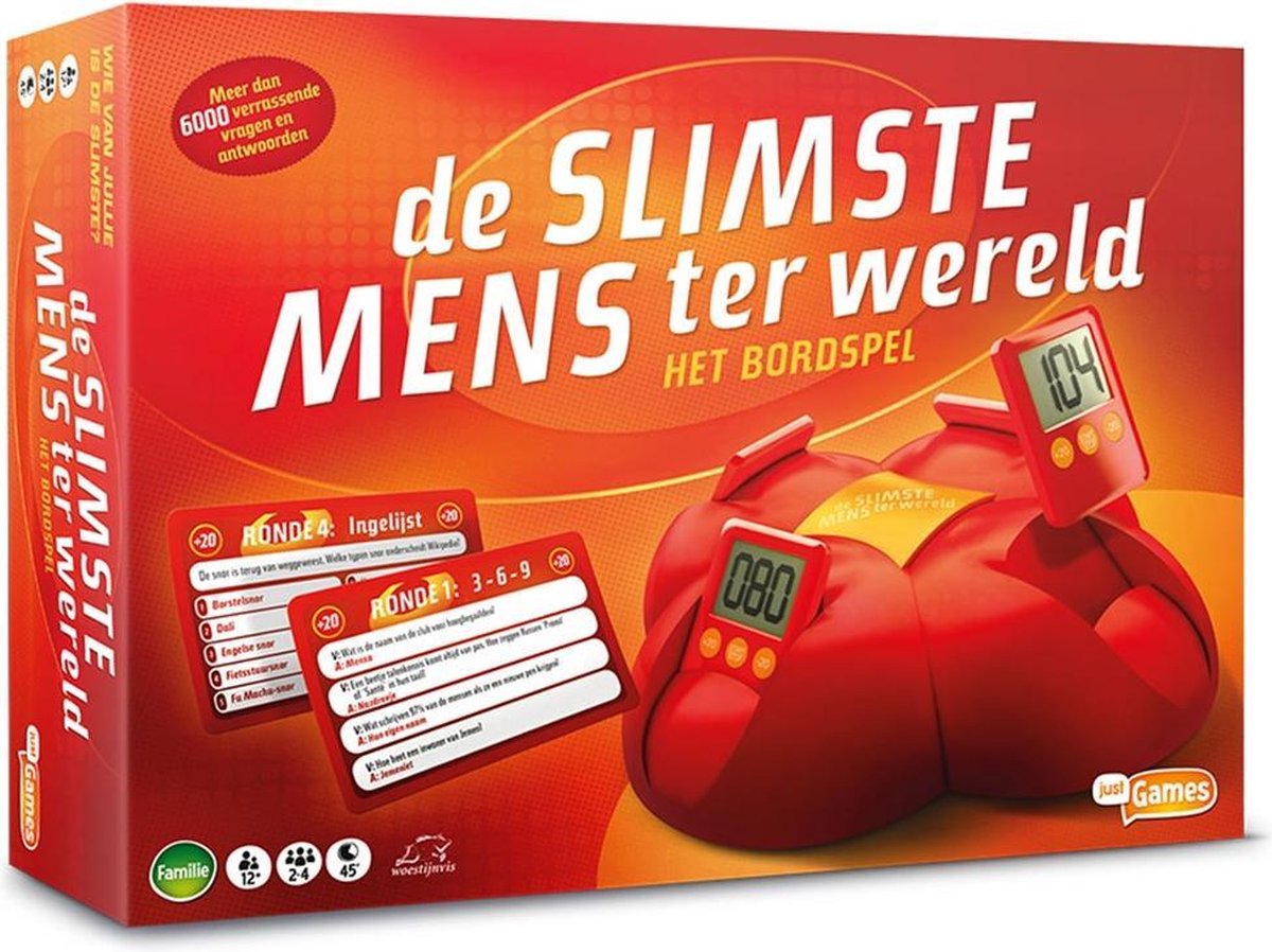 De Slimste Mens Ter Wereld - Bordspel | Games | Bol.com