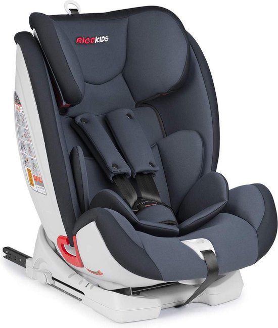 Autostoel Kinderen - Isofix - 9 Tot 36 Kg - Grafiet | Bol.com
