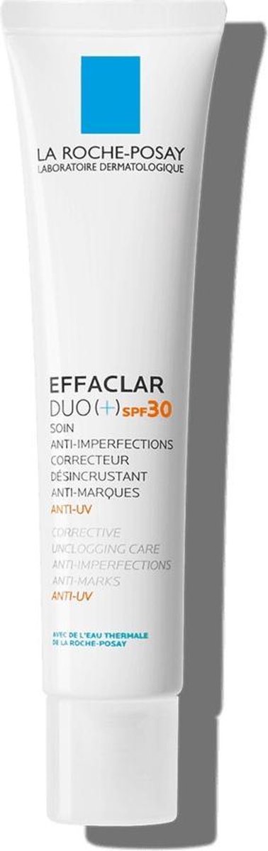 La Roche-Posay Effaclar Duo[+] Dagcrème Spf30 - 40Ml - Vette, Acnegevoelige Huid | Bol.com