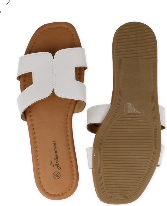 Les Arlesiennes Slipper Dames - Wit | 41 | Bol.com