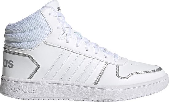 Adidas - Hoops Mid 2.0 - Hoge Sneakers Dames - 38 2/3 - Wit | Bol.com