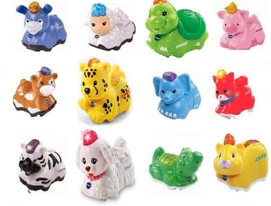 Vtech Zoef Zoef Dieren 12 Dieren Set - Speelfiguren | Bol.com