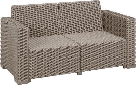 2-Zits Loungebank Allibert California Cappucino - Excl. Kussenset | Bol.com