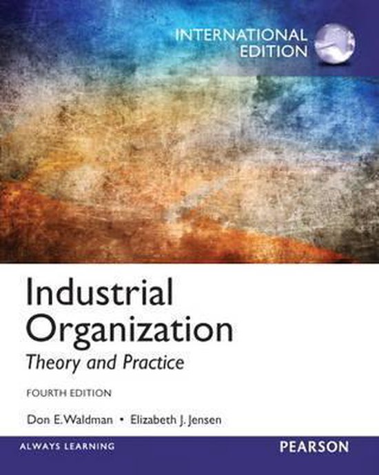 Industrial Organization 9780133083774 Don Waldman Boeken