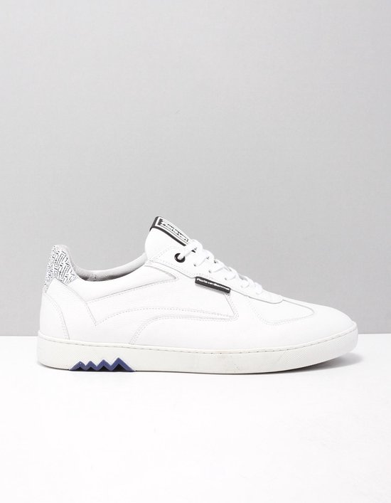 Outlet! Floris Van Bommel 16342 Sneakers Heren Maat: 46 (11) Wit 27 White Leer | Bol.com