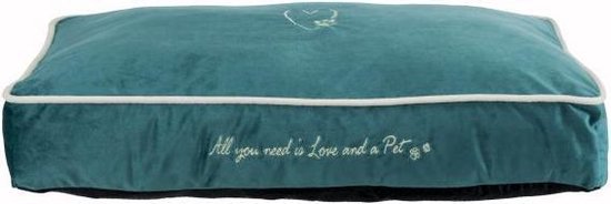 Trixie Pets Home Hondenkussen Petrol 60 X 40 Cm | Bol.com