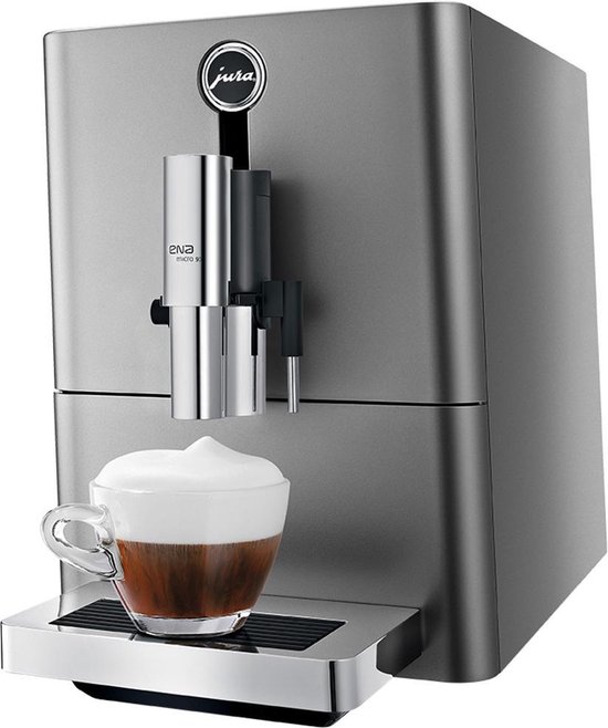 Jura ENA Micro 90 Volautomaat Espressomachine Dark Inox