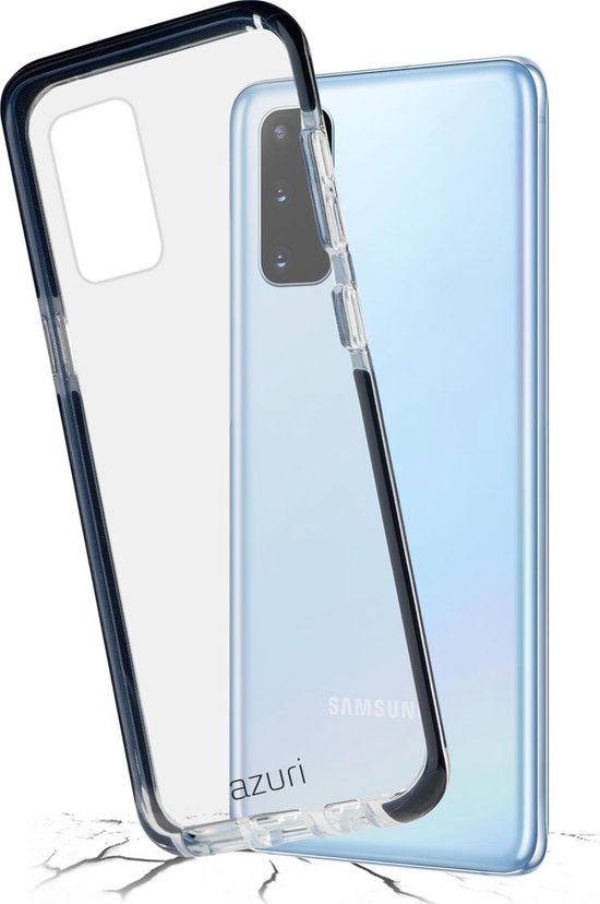 Azuri Samsung Galaxy S20 hoesje Bumper cover Zwart