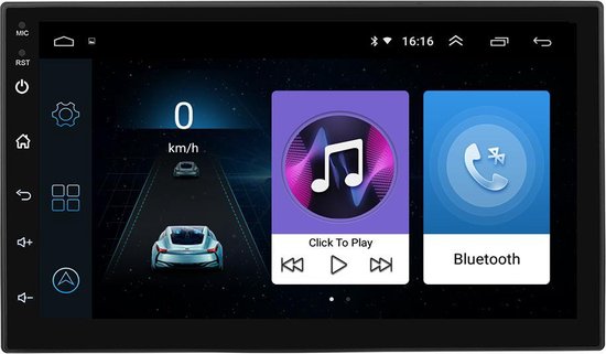 Cartronix | Dubbel Din Autoradio | Android 8.1 | Navigatie | Bluetooth | Usb | 7 Inch... | Bol.com
