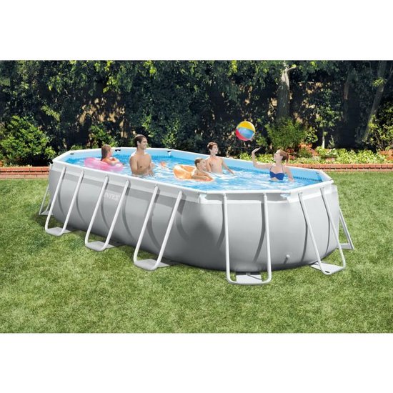 Intex Prism Oval frame zwembad 503 x 274 x 122 cm