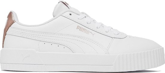 Puma Carina Rg Sneakers Wit/Goud Dames | Bol.com