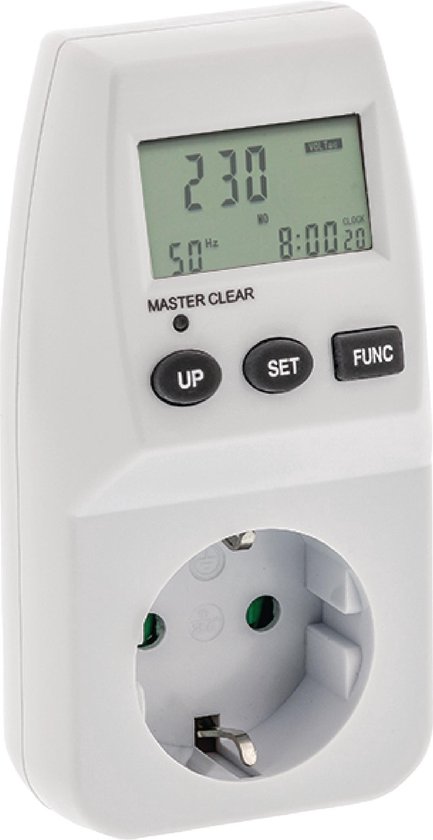 Premium Energiemeter - Stroomverbruik Meter - Energie Verbruiksmeter - Stroommeter | Bol.com