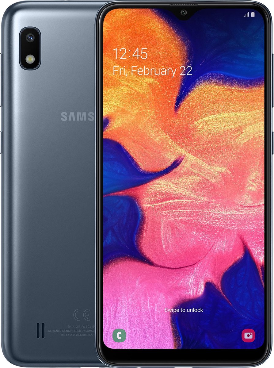 Samsung Galaxy A10 - 32Gb - Zwart | Bol.com