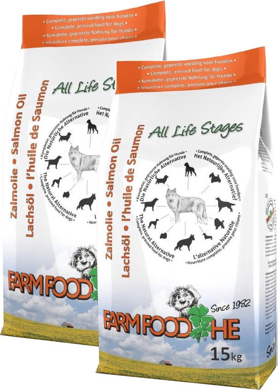 Farmfood He Zalmolie 2 X 15Kg | Bol.com