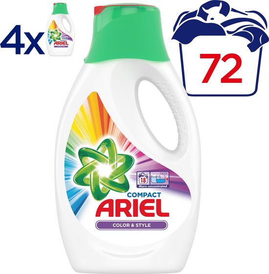 ARIEL VLOEIBAAR COLOR & STYLE 4 x 0.99L/18 sc