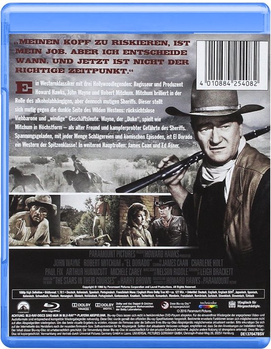 El Dorado (1966) [Bluray] Engels gesproken met o.a. NL ondertiteling