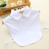 Blousekraag Voor Dames – Losse Kraag – Ronde Kraag – Wit | Bol.com