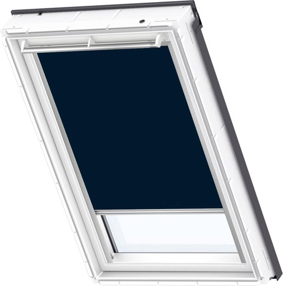 Velux Origineel Verduisterend Rolgordijn (Dkl) - Zilveren Kozijn - Sk06 - Donkerblauw | Bol.com