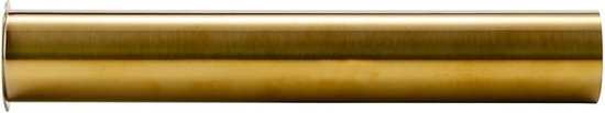 Sifon Verlengbuis Wiesbaden Met Kraag 20 Cm Geborsteld Messing Goud | Bol.com